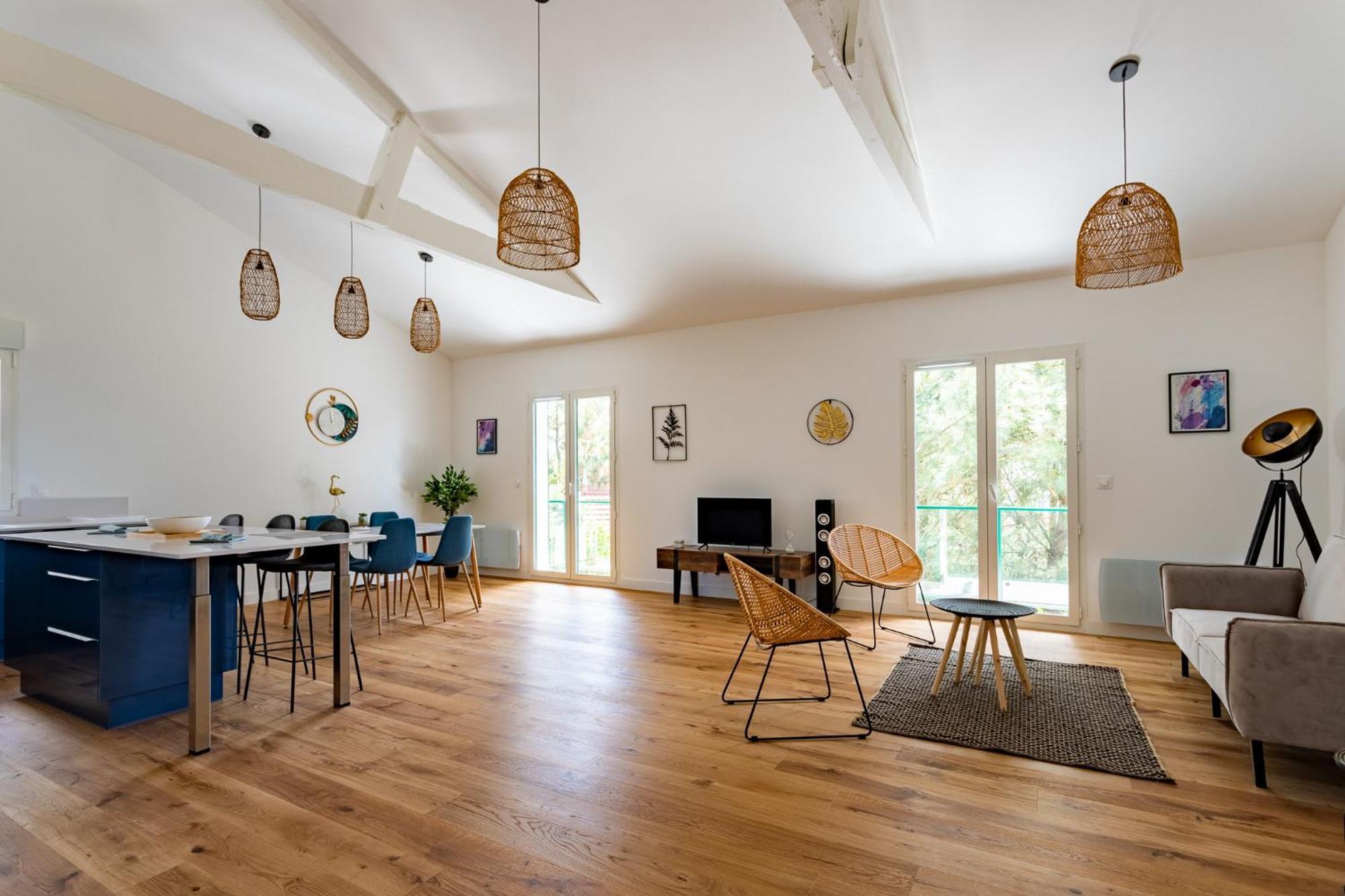 Le Cocon Des Dunes - Vue Mer, Plage&corniche A Pied Apartment Le Moulleau